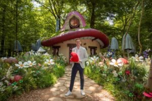 Airbnb Brings the Smurf Village to Life in Belgium with Movie-Inspired Experience