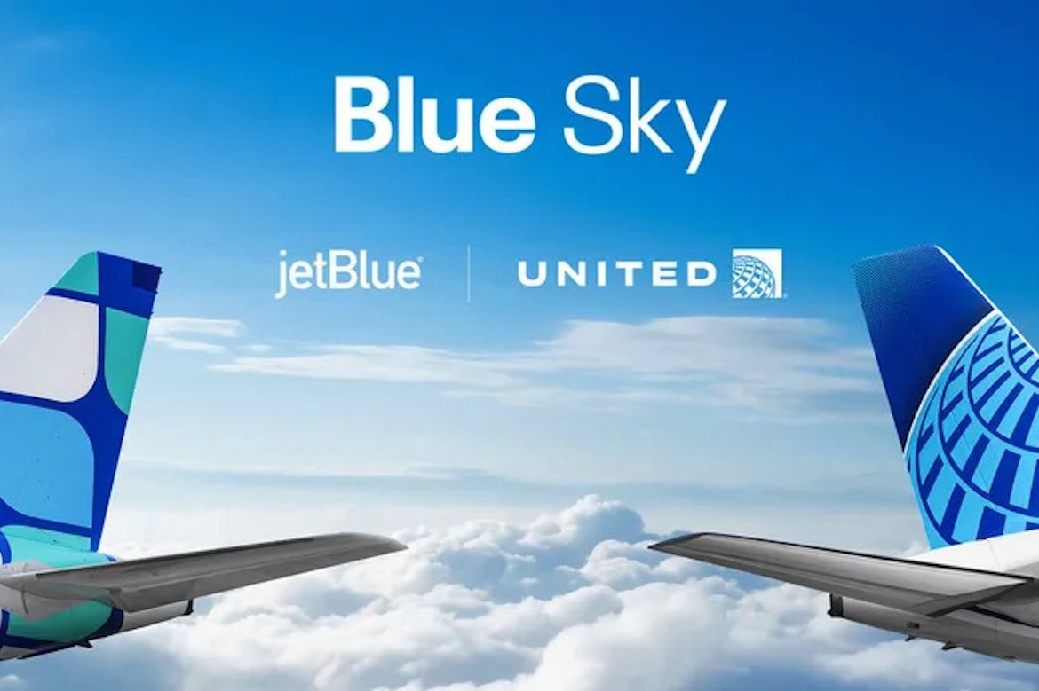 JetBlue and United Expand Blue Sky Partnership With Cross-Network Bookings