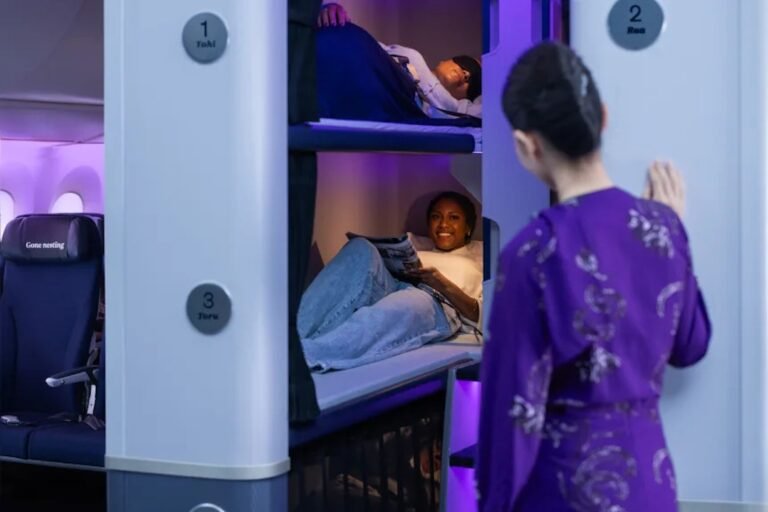 Air New Zealand to Sell Economy Skynest Sleep Pods From May in a New Push to Improve Ultra-Long-Haul Travel