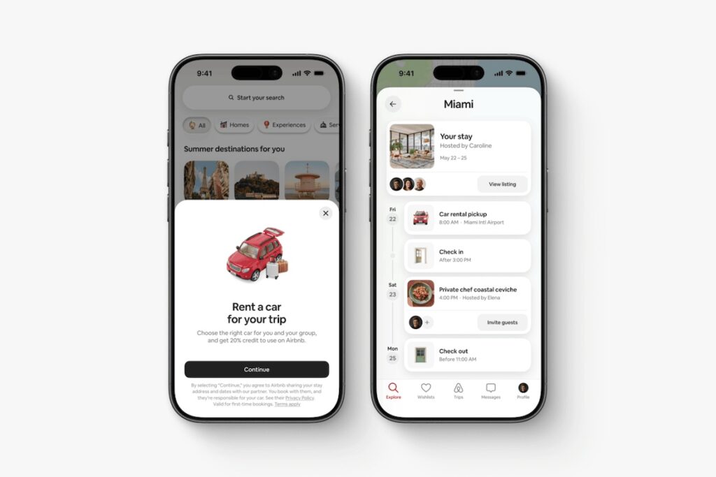 Airbnb Adds Hotels, Rental Cars and AI Tools as It Pushes Beyond Home Rentals