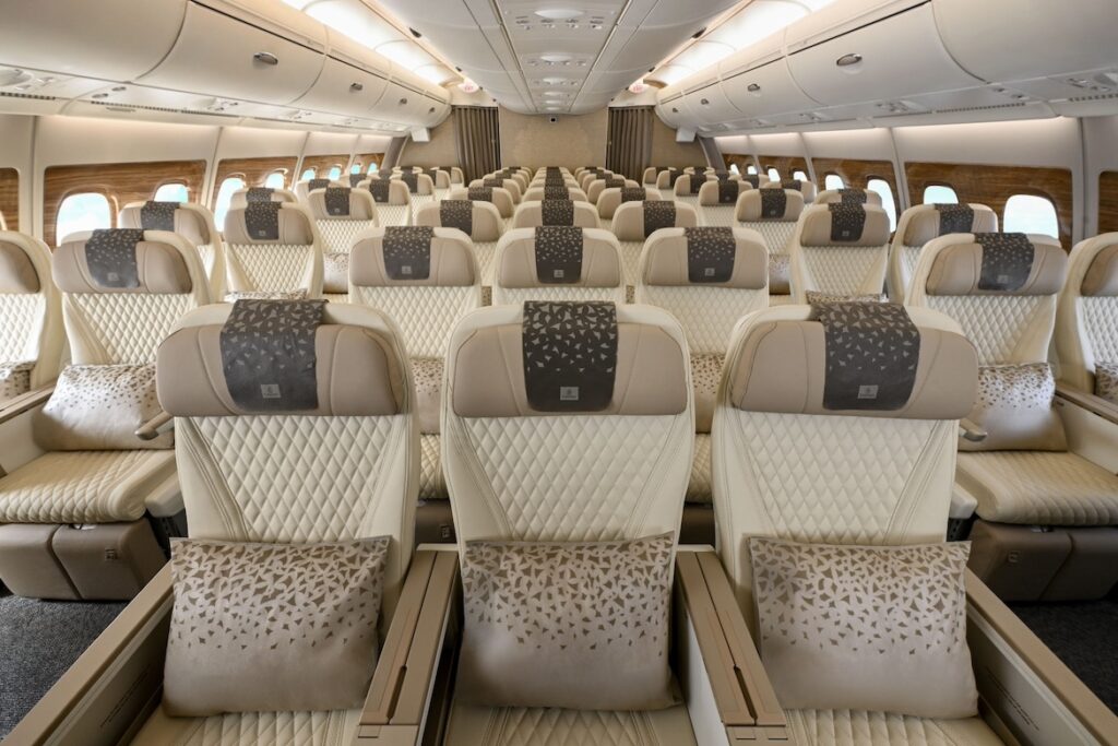 Emirates Completes First Retrofit of Two-Class A380 as Premium Economy Moves Upstairs