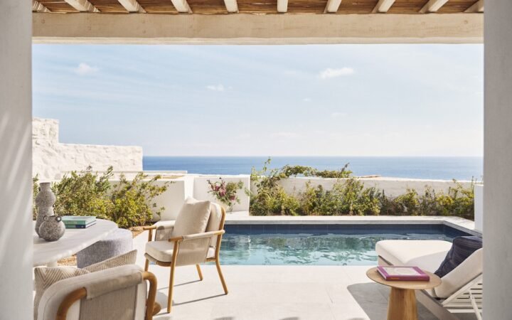 Four Seasons Hotel Mykonos Opens Reservations Ahead of Its Greek Island Debut