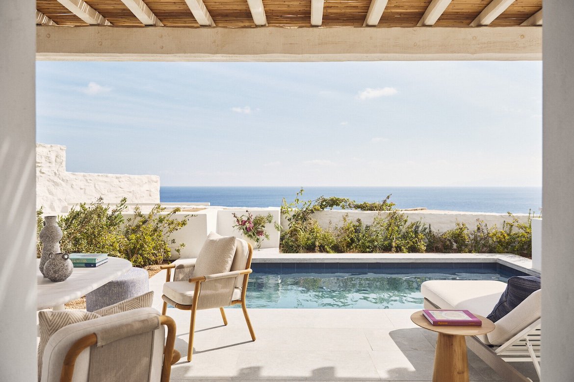 Four Seasons Hotel Mykonos Opens Reservations Ahead of Its Greek Island Debut