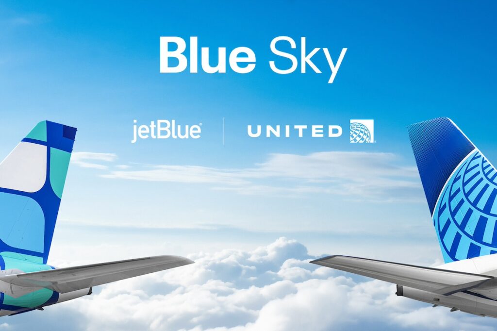 JetBlue and United Add Shared Loyalty Perks as Blue Sky Partnership Expands