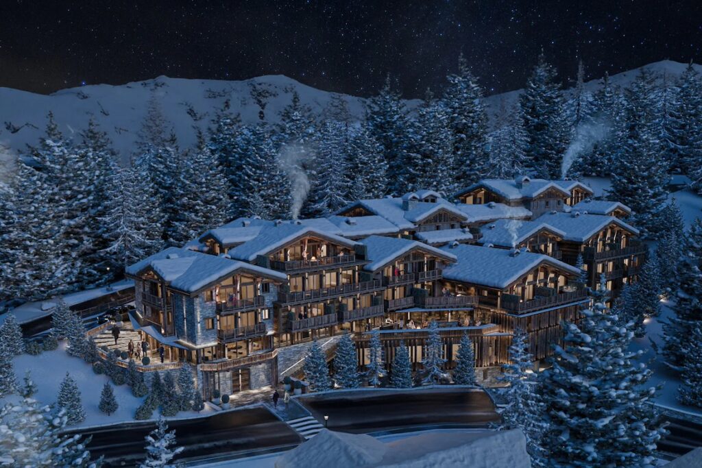 Raffles to Open Its First Alpine Resort in Courchevel 1850 for the 2028 Winter Season