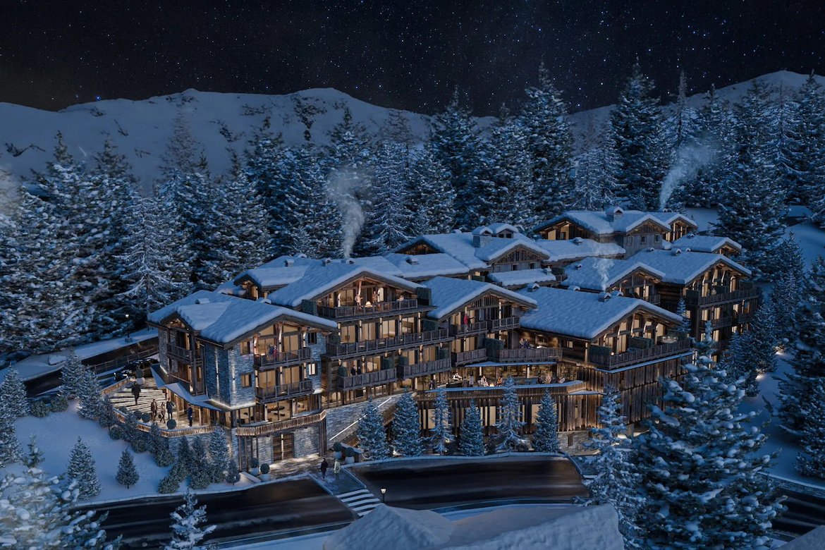 Raffles to Open Its First Alpine Resort in Courchevel 1850 for the 2028 Winter Season