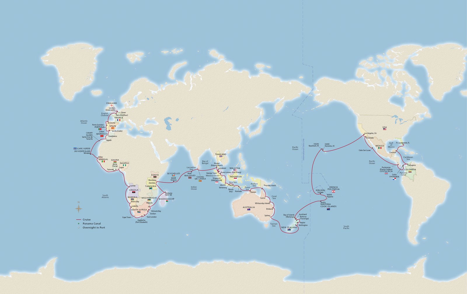 Viking today announced its 2028-2029 World Cruise itineraries, offering guests a seamless voyage across six continents with opportunities to visit up to 45 UNESCO World Heritage Sites along the way. Pictured here, a Viking ocean ship in Sydney, Australia—one of the overnight destinations during the World Cruise itineraries. For more information, visit www.viking.com.