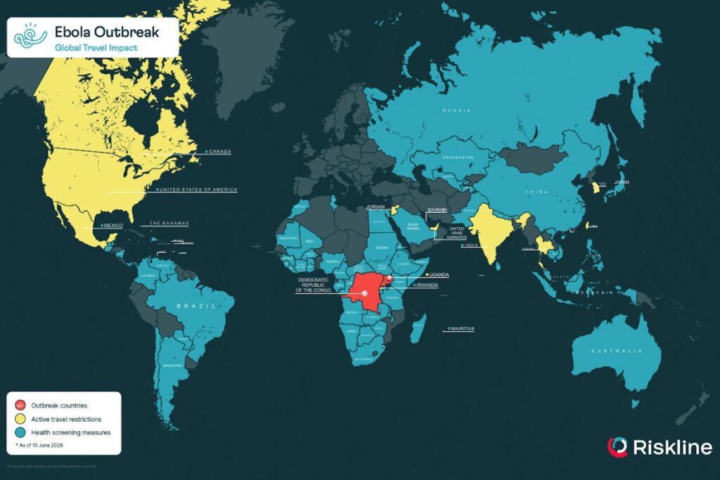 Ebola Travel Map Shows How Fast Outbreak Rules Can Disrupt Trips