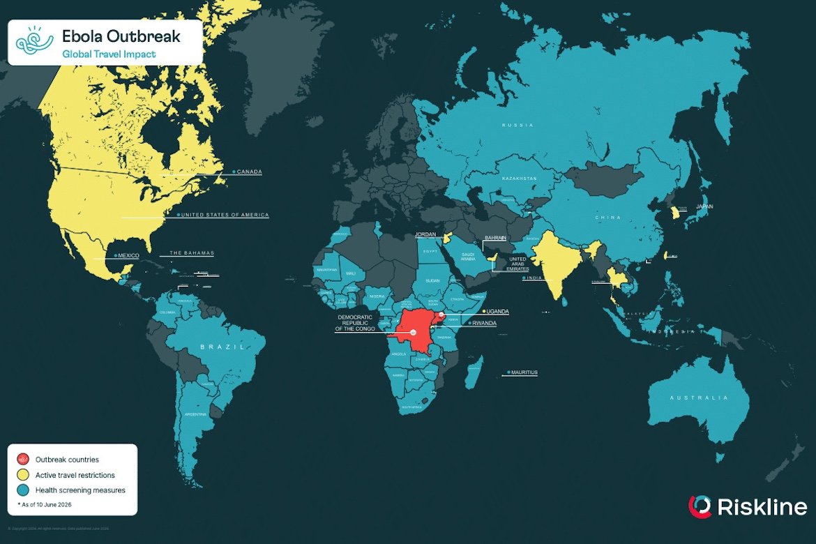 Ebola Travel Map Shows How Fast Outbreak Rules Can Disrupt Trips