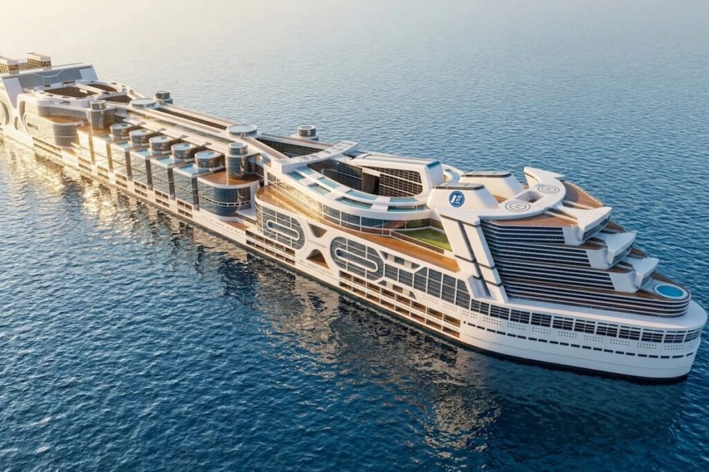 Freedom Cruise Line Revives Plan for Nuclear-Powered Floating City