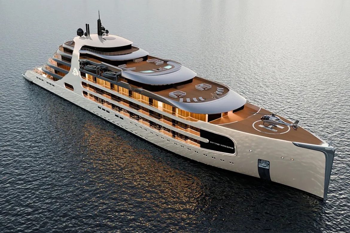 Mercedes-Maybach’s 155-Meter Superyacht Will Be a Private Club at Sea