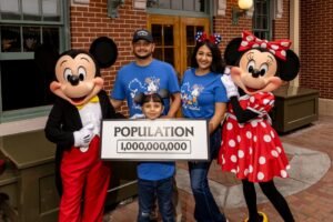 Disneyland Hits 1 Billion Guests as an 8-Year-Old Birthday Visitor Makes Park History