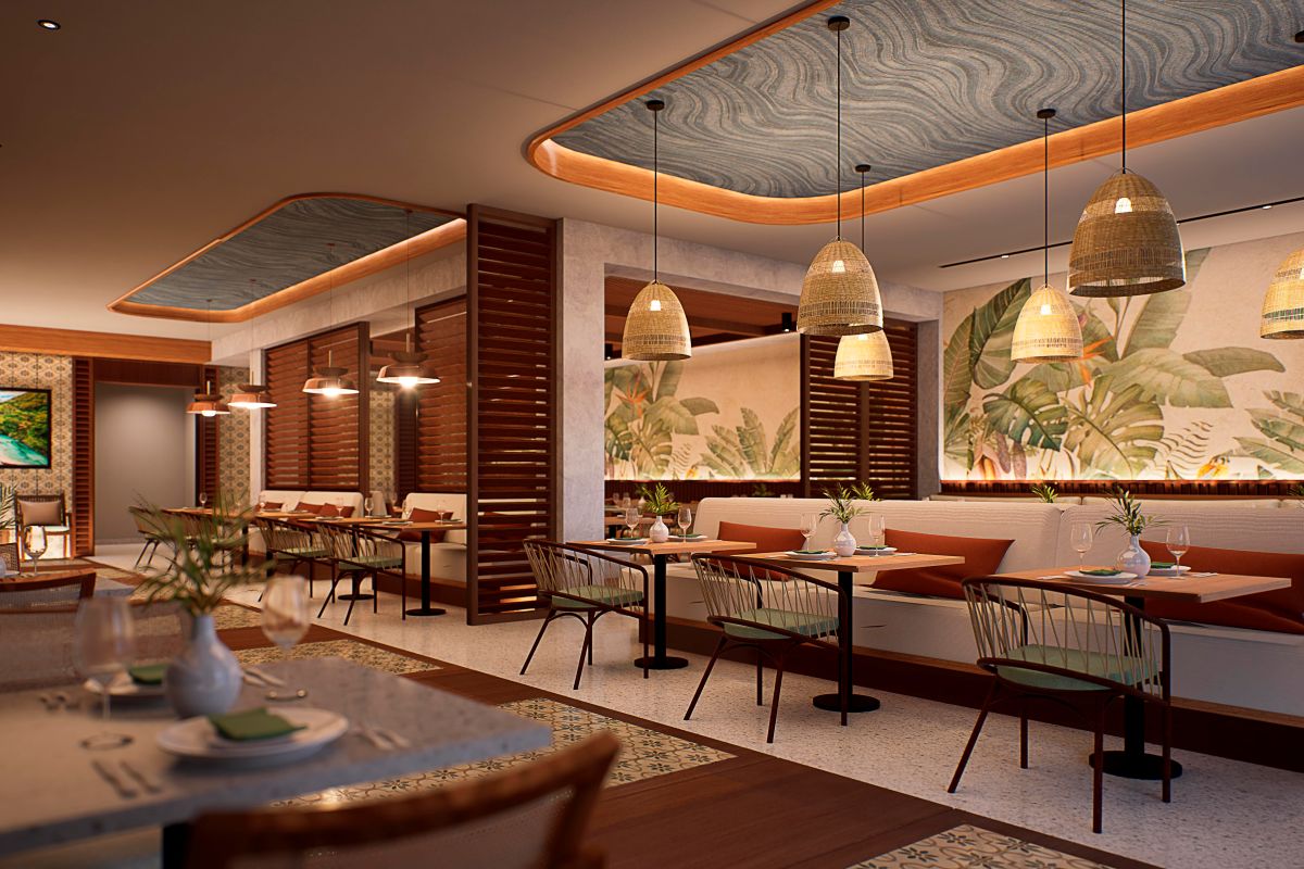 Hyatt Vivid Punta Cana - Caribbean Restaurant - Rendering