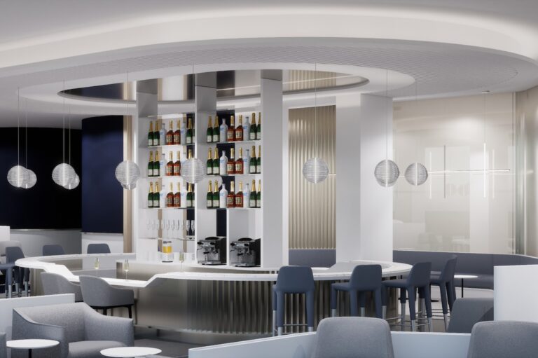 Air France Plans 400-Seat JFK Lounge at New Terminal One in 2027