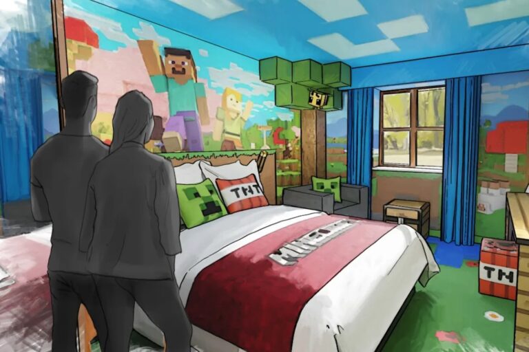 World’s First Minecraft Hotel to Open at Chessington in 2027