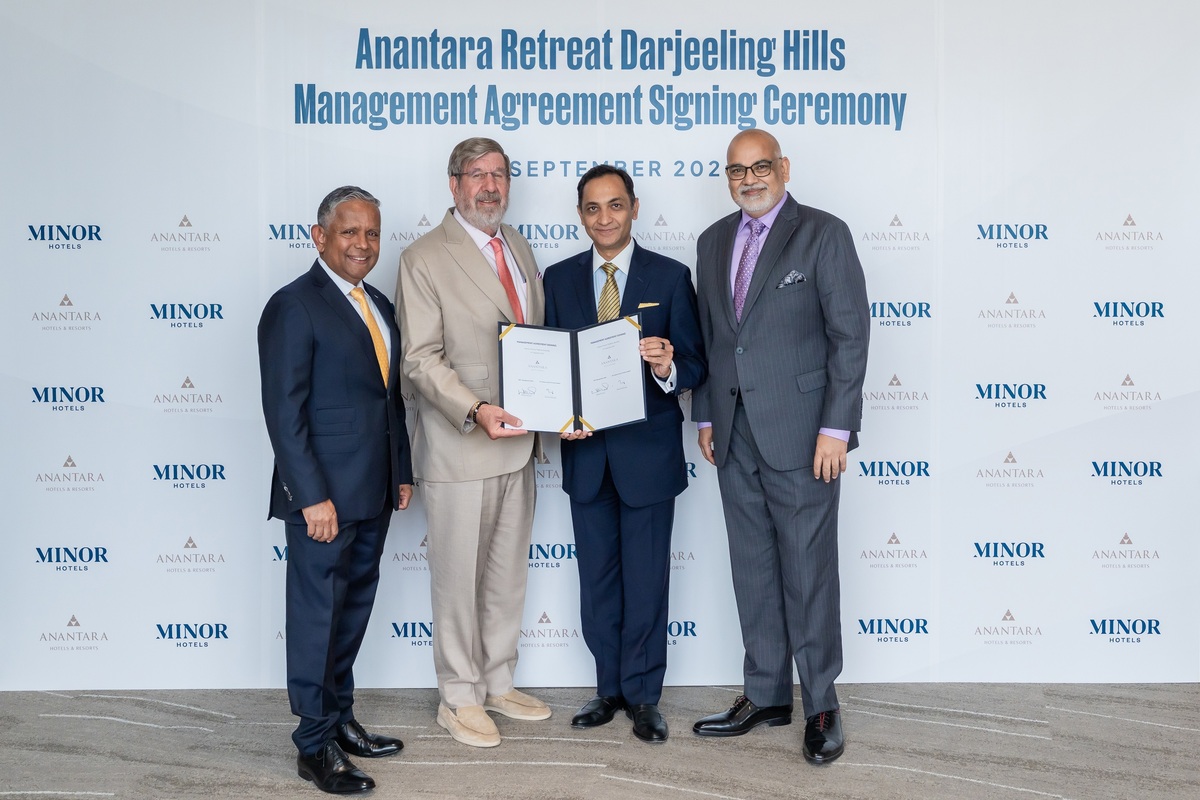 Anantara Plans a Tea Estate Retreat in the Darjeeling Hills for 2031